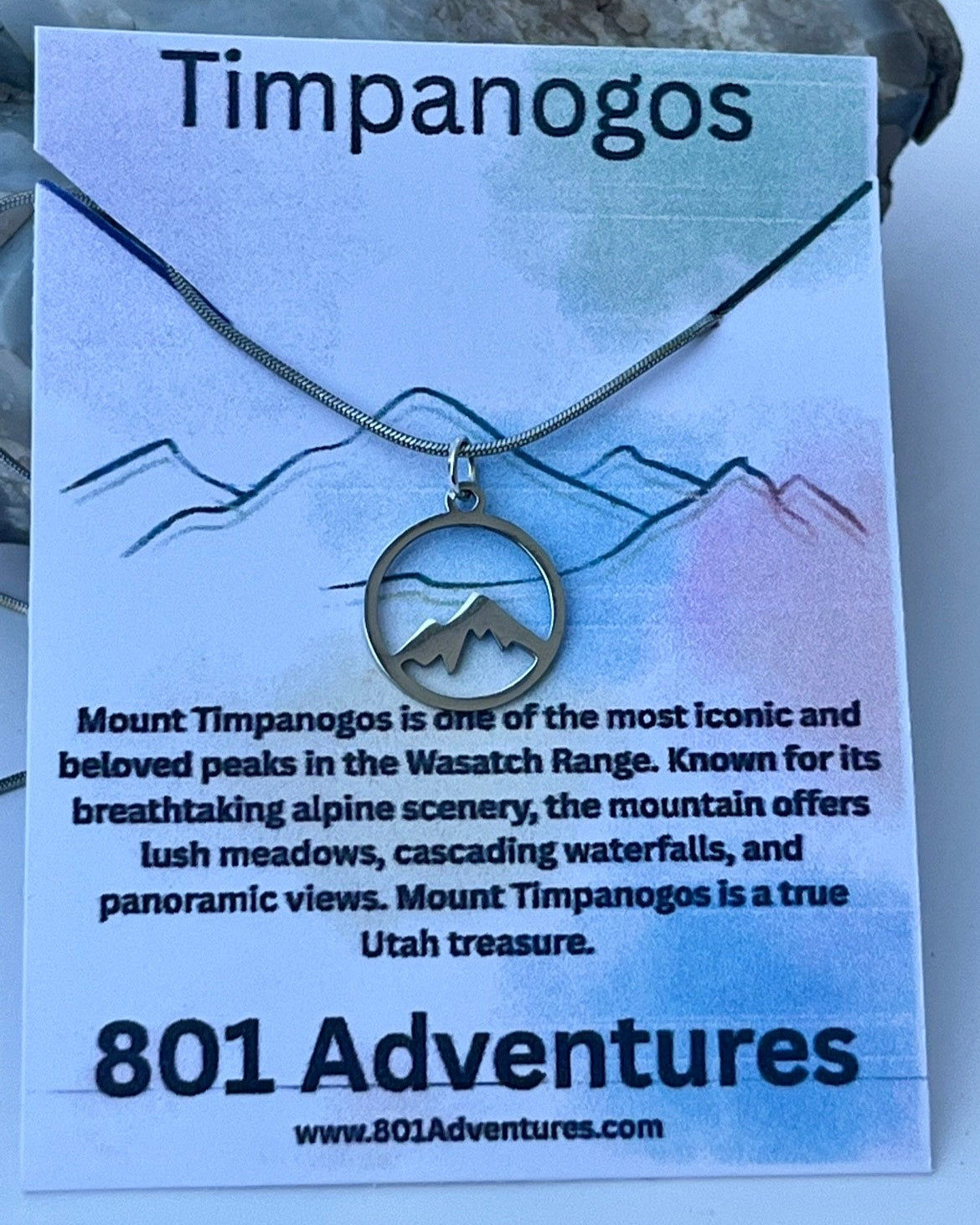 Mount Timpanogos Necklace