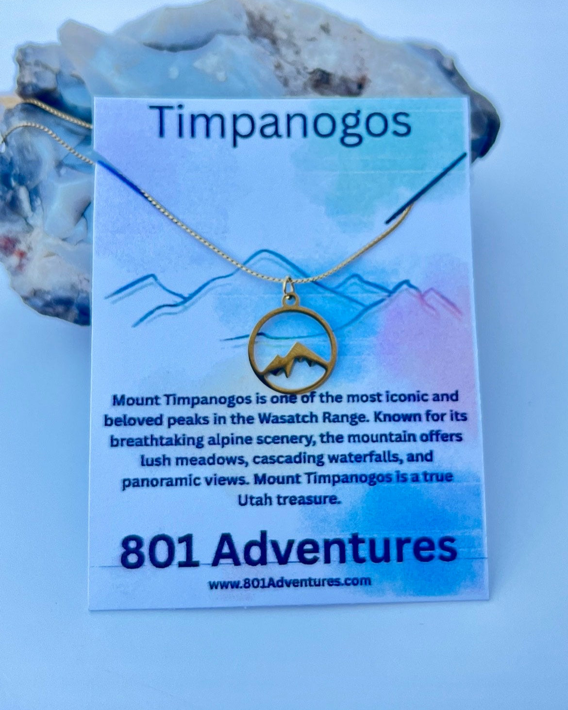 Mount Timpanogos Necklace