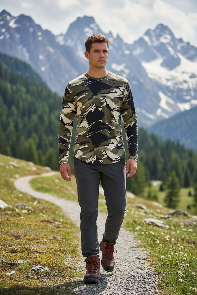Cactus Camo Tus Camo Dry Fit Long Sleeve