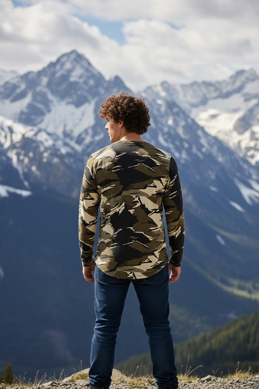 Cactus Camo Tus Camo Dry Fit Long Sleeve