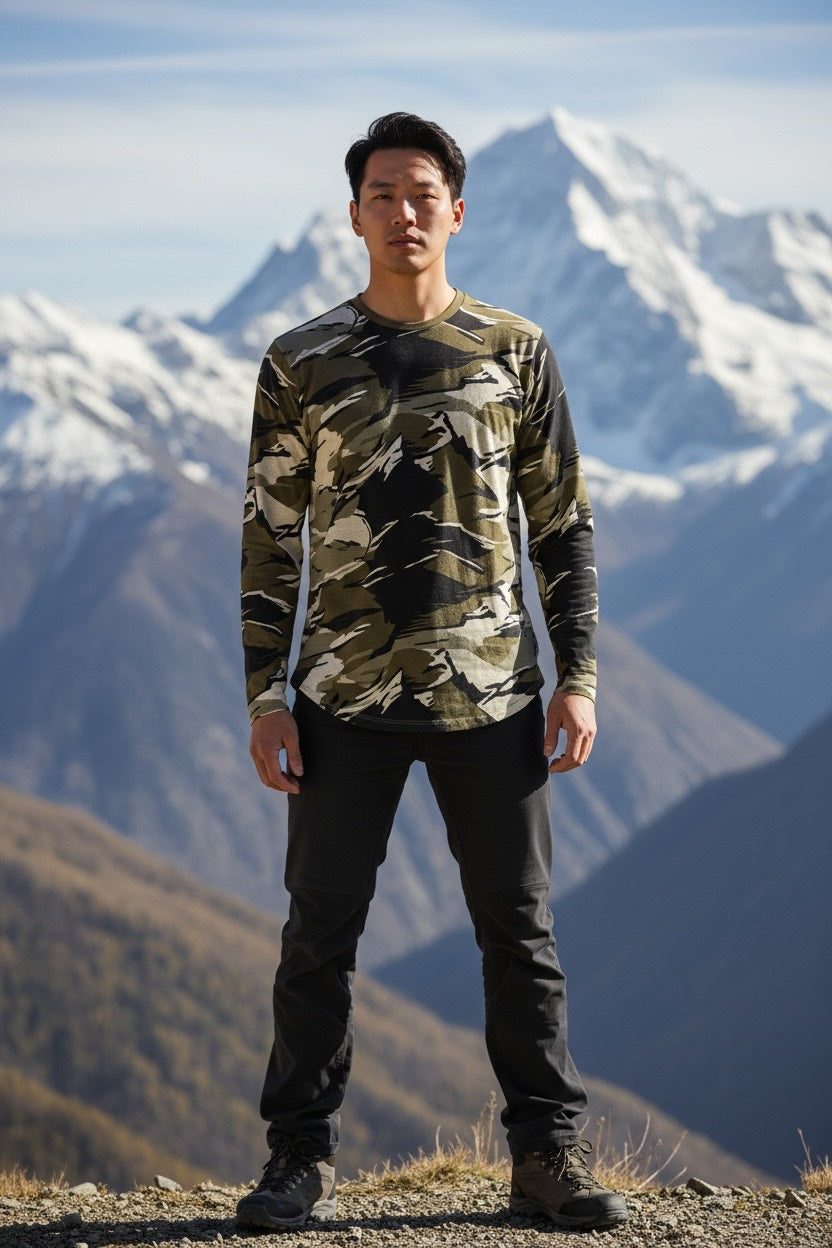 Cactus Camo Tus Camo Dry Fit Long Sleeve