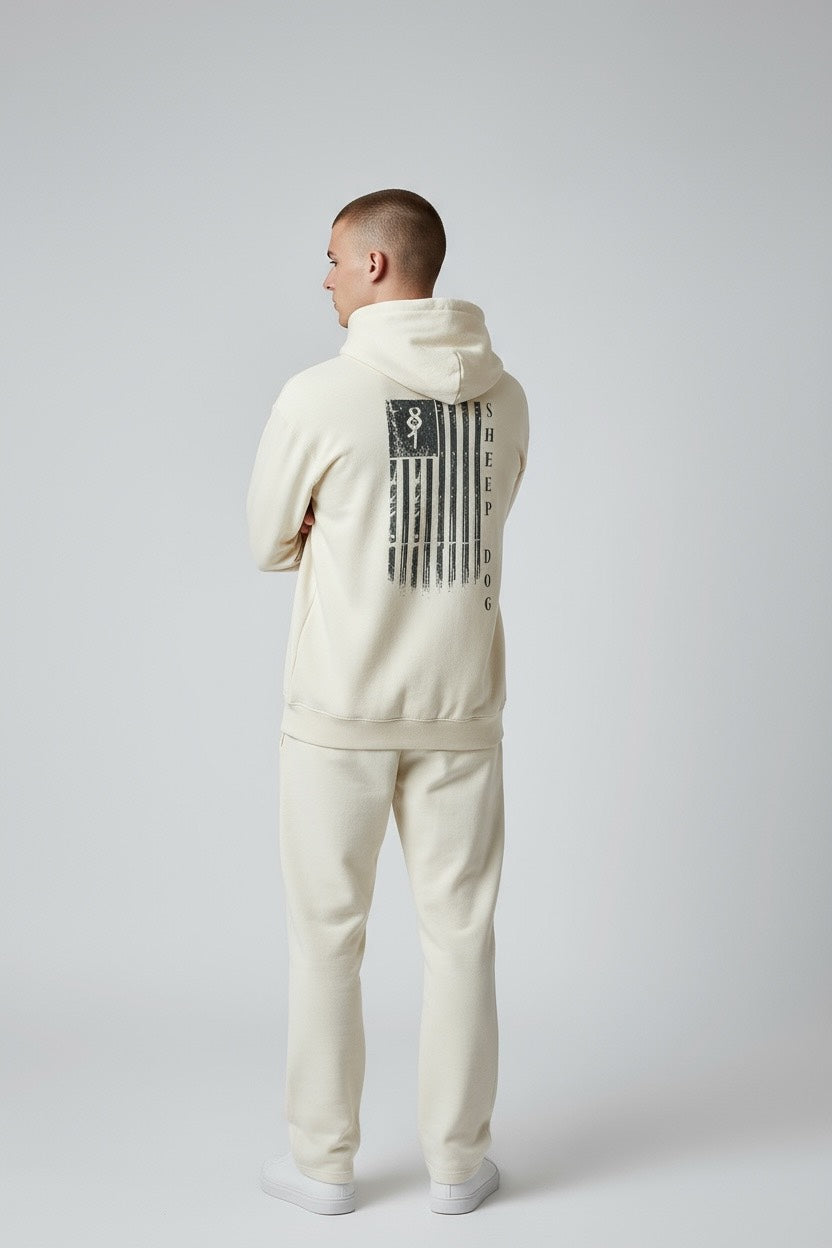 801 american sheep dog premium mid-weight hoodie