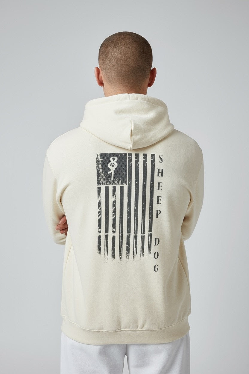 801 american sheep dog premium mid-weight hoodie