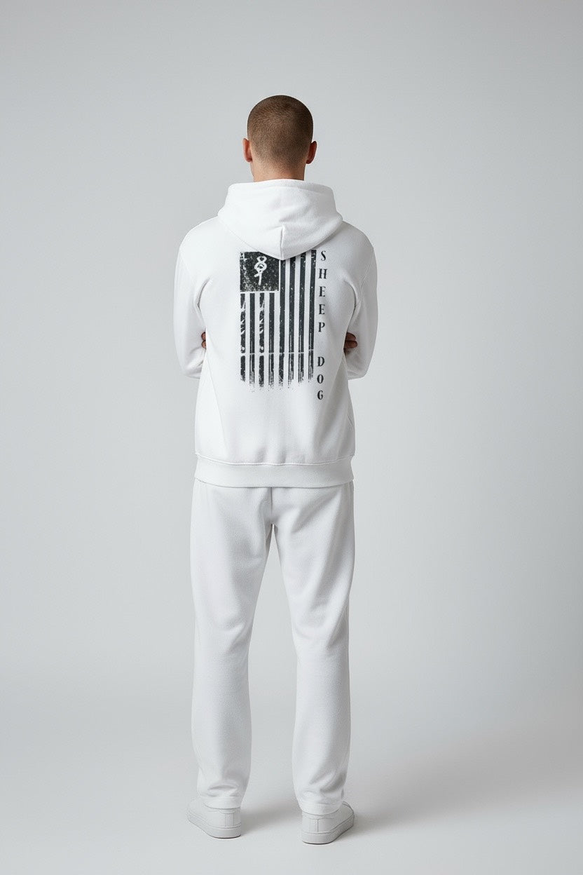 801 american sheep dog premium mid-weight hoodie